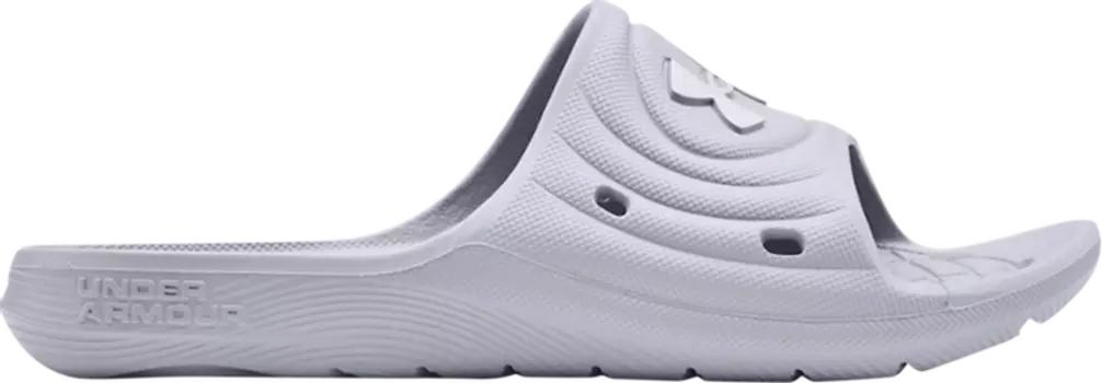Сандалии Under Armour Locker 4 Slide GS Mod Grey, серый