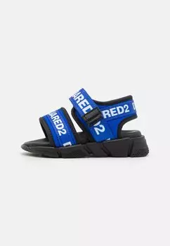 Сандалии Unisex Dsquared2, цвет cobalt/black/white