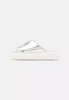 Сандалии UNISEX MM6 Maison Margiela, цвет silver