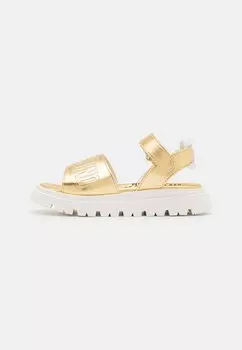 Сандалии UNISEX MOSCHINO, золотой