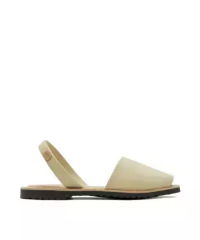 Сандалии унисекс с мягкой подошвой CASTELL MENORCA, натуральный