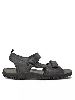 Сандалии Uomo Sandal Strada U4524B 000ME C9999 Geox, черный