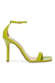 Сандалии Uphill из экокожи с ремешком на щиколотке Steve Madden, зеленый