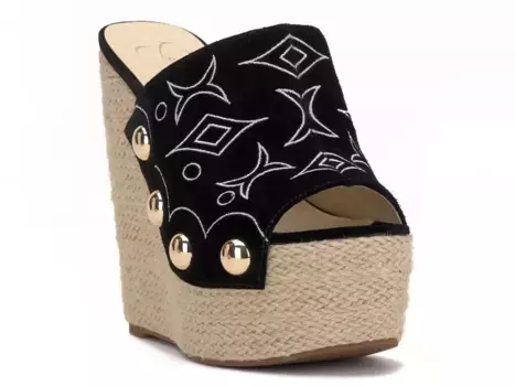 Сандалии Vadim Espadrille Wedge Sandal Jessica Simpson, черный