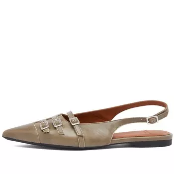 Сандалии Vagabond Hermine Flat, серо-зеленый