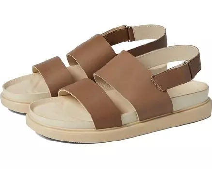 Сандалии Vagabond Shoemakers Erin Leather Double Band Strap Sandal, цвет Truffle