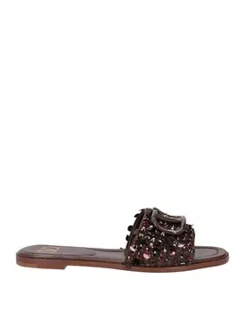 Сандалии Valentino Garavani, темно-коричневый