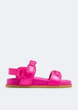 Сандалии Valentino Garavani VLogo Signature, розовый