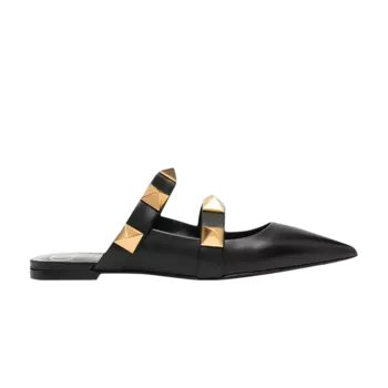 Сандалии Valentino Valentino Wmns Roman Stud Pointed Toe Mule 'Black Gold', черный