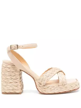 Сандалии Valeriette 85 мм Castaer, нейтральный