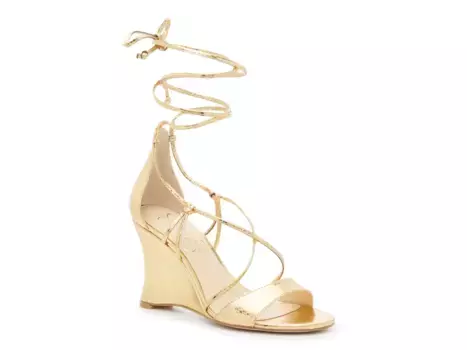 Сандалии Valren Wedge Sandal Jessica Simpson, золотой/металлик