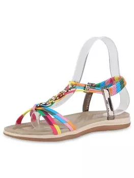 Сандалии VAN HILL Adelaide, цвет rosa blau metallic