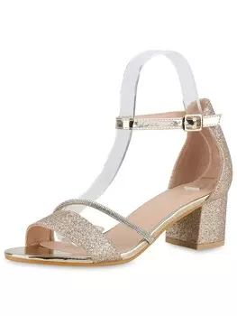 Сандалии Van Hill Strap Sandals Celine, золотой