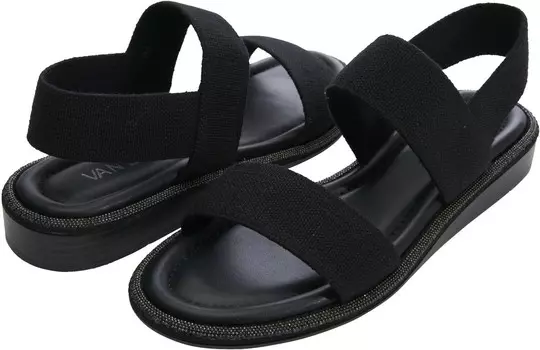 Сандалии Vaneli Bordy, цвет Black Linelast