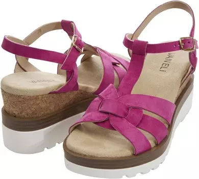 Сандалии Vaneli Carly, цвет Fushia Suede