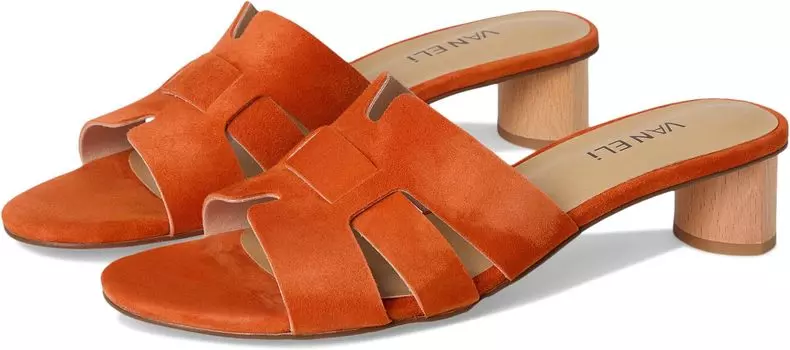 Сандалии Vaneli Heidi, цвет Orange Suede