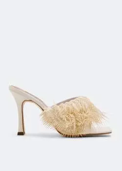 Сандалии VANINA Oiseaux du Paradis sandals, белый