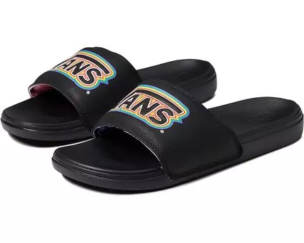 Сандалии Vans La Costa Slide-On, цвет Black/Black