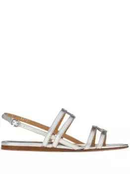 Сандалии Vara Ferragamo, серебяный