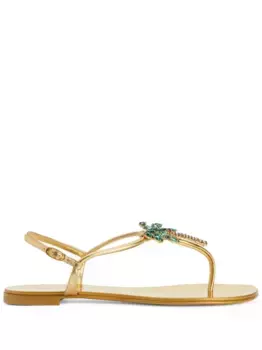 Сандалии Venice Beach Giuseppe Zanotti, золотой
