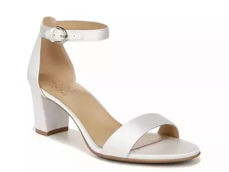 Сандалии Vera Naturalizer, Pearl White Satin Fabric