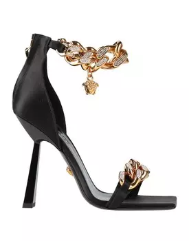 Сандалии Versace, черный