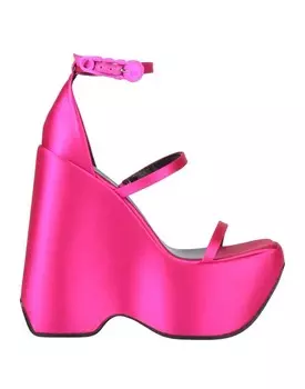 Сандалии Versace, фуксия