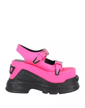 Сандалии Versace, фуксия