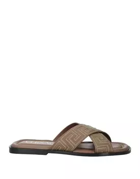 Сандалии Versace, хаки