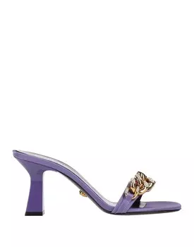 Сандалии Versace, лиловый