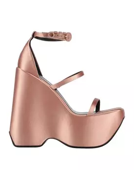 Сандалии Versace, розовый