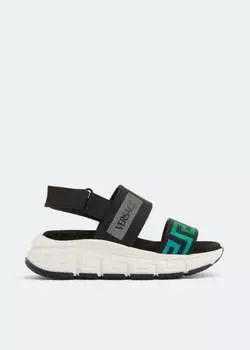 Сандалии Versace Trigreca, черный
