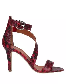 Сандалии Via Roma 15, красный