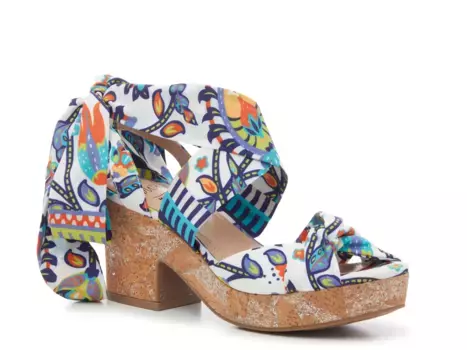 Сандалии Vidalia Sandal Impo, цвет white_blue_mulitcolorabstractprint