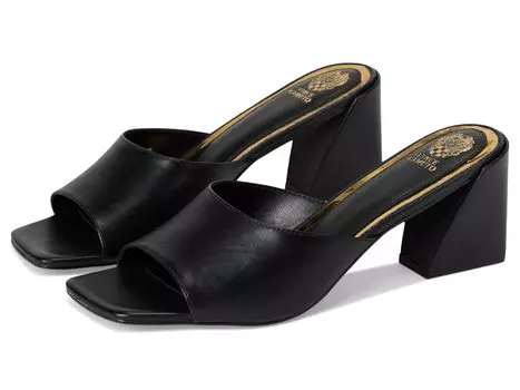 Сандалии Vince Camuto Sacha Block Heel Mule Sandal, черный