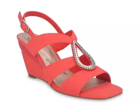 Сандалии Violetta Wedge Sandal Impo, цвет hotcoral