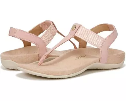 Сандалии VIONIC Brea, цвет Light Pink Nubuck Leather