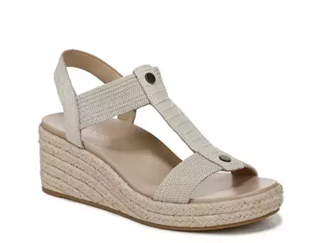 Сандалии Vionic Calera Espadrille на танкетке, цвет: белый