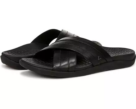 Сандалии VIONIC Mtide Slide, цвет Black Leather