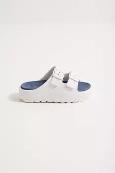 Сандалии Virginia с двойным ремешком Gap, белый