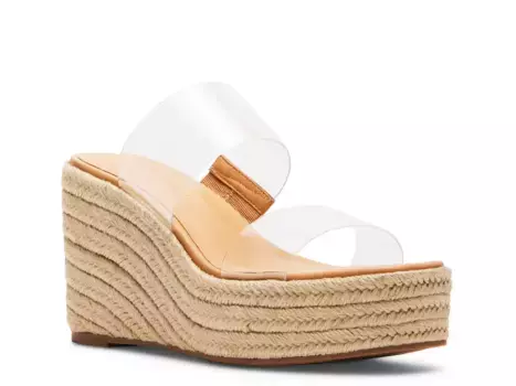 Сандалии Vision Wedge Sandal Madden Girl, цвет clear