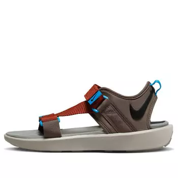 Сандалии vista sandals 'ironstone black orange' Nike, мультиколор