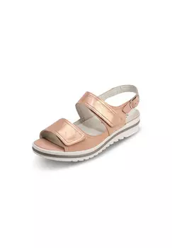 Сандалии VITAFORM Nubukleder, цвет apricot