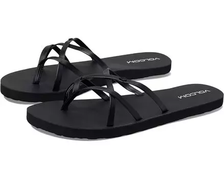 Сандалии Volcom New School II, цвет Blackout