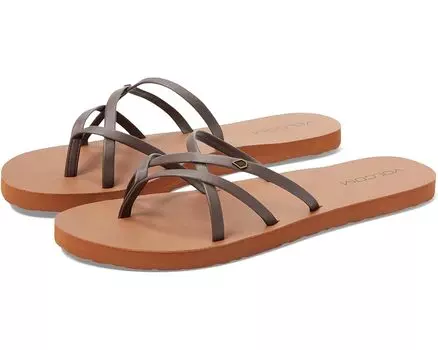 Сандалии Volcom New School II, цвет Brown 1