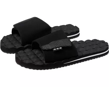 Сандалии Volcom Recliner Slide, цвет Black/White