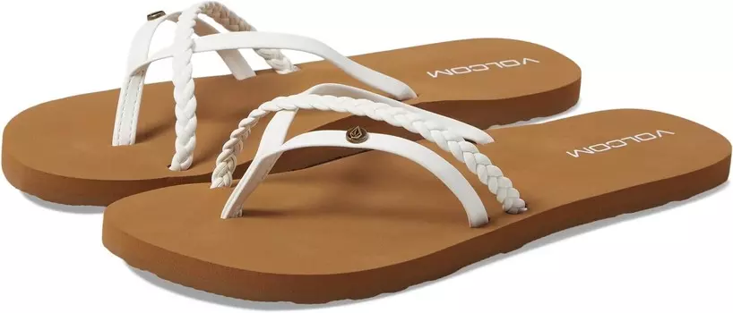 Сандалии Volcom Thrills II Sandal, цвет White 1