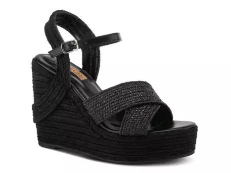 Сандалии Vona Espadrille Wedge Sandal Patrizia By Spring Step, черный