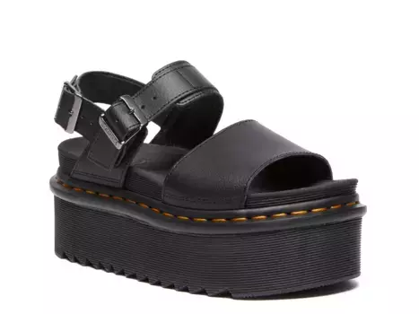 Сандалии Voss Quad Platform - женские Dr. Martens, Black
