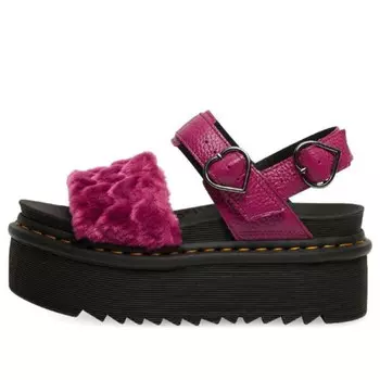 Сандалии voss quad sandals purple/red Dr. Martens, красный